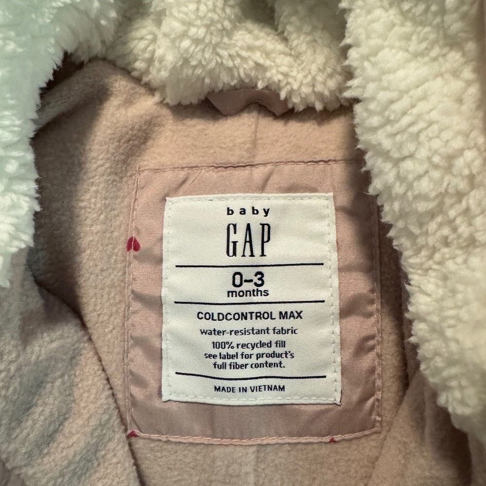 Baby girl Gap Snowsuit